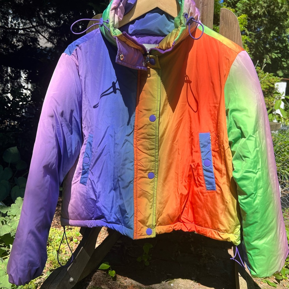 NWT UO BDG Isla Lightweight Funnel Neck Puffer Jacket